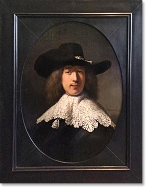 Rembrandt’s Portrait of a Young Man with Lace Collar