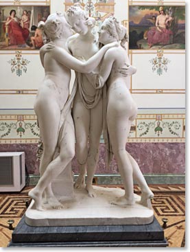 The Three Graces, Antonio Canaova, 19th Century