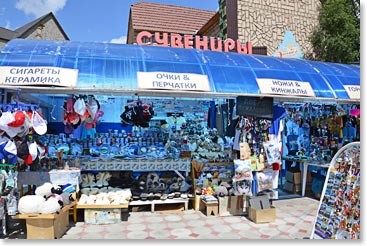  Cheget has an eclectic base area with funky shops, great food, bars and cafes. And the views above the area are fantastic.