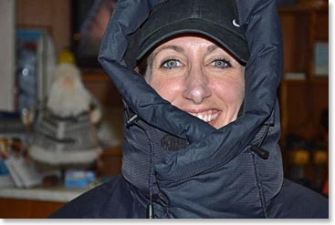 Perfect fit – it looks funny in the valley, but it will be important high on Elbrus
