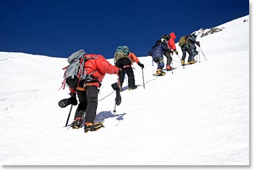 We did have good weather on Elbrus.
