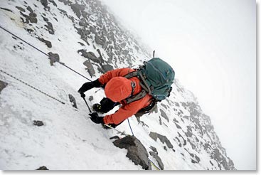 And part of it was steep!
