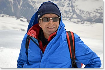 Vladimir is always ready with a reassuring smile, but you know that he is prepared and that he is tough.