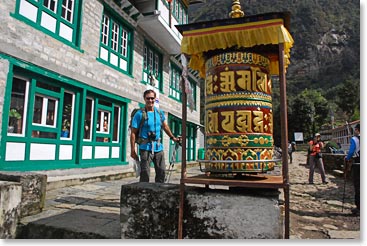 And Prayer Wheels of all sizes! 