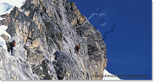  Yellow Tower Pitch below Camp II 