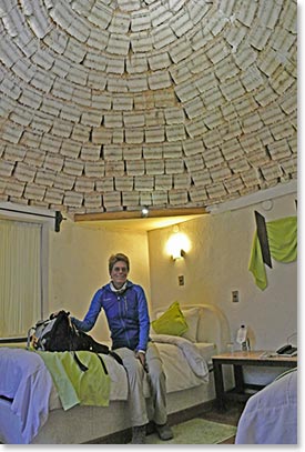 The room at the Palacio de Sal is always a success with our team, hard to believe that we will be sleeping in a room made of salt.