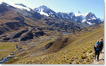 Time to fly back to La Paz and get ready for our climbing goal: Cabeza de Condor