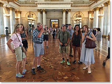Our Team at the Hermitage