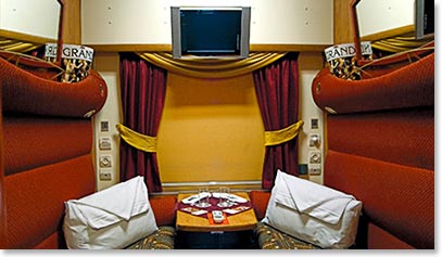 Our private sleeping quarters