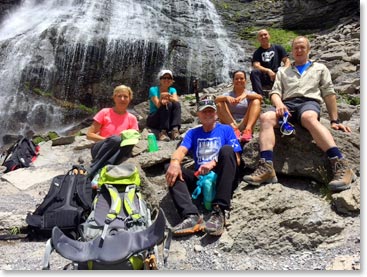 A great spot for a team photo and lunch