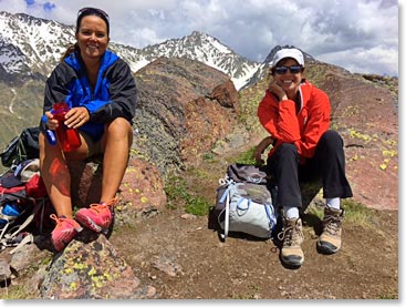 By late morning we were at the top, 10,200 feet.  