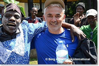 Frank Giustra joined the dance  and quickly made new friends