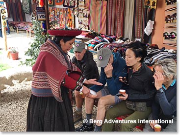 Examining natural dyes