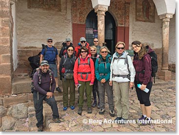 Team along the trail
