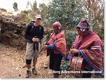 After three hours we were greeted to a real Andean Village