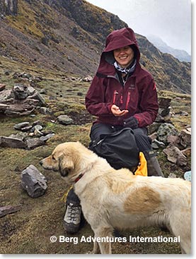 Leah on the pass