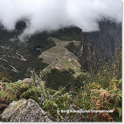 Beautiful views from the top of Wayna Picchu