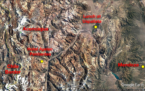 Map of our location