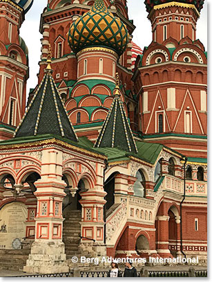 The incredible architecture of the St Basil Cathedral