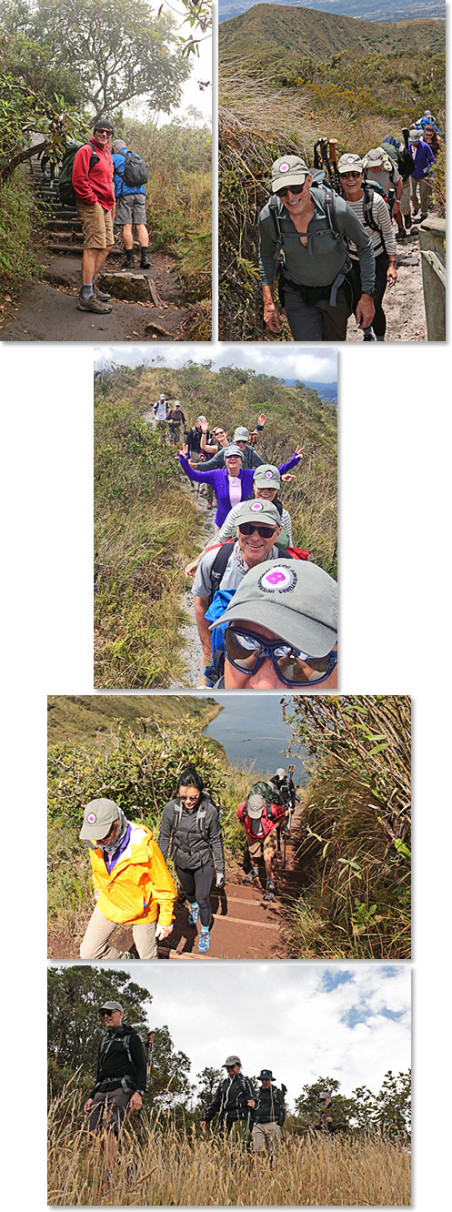 Great times hiking around Guinea Pig Lake