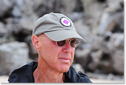 Rob enjoying Galapagos