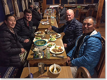 A last wonderful dinner from Yangzing for this trip