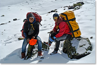 Berg Adventures super porters