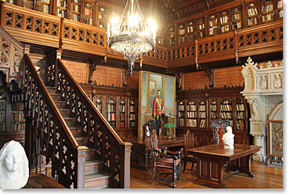Nicholas’s  library at the Hermitage Museum