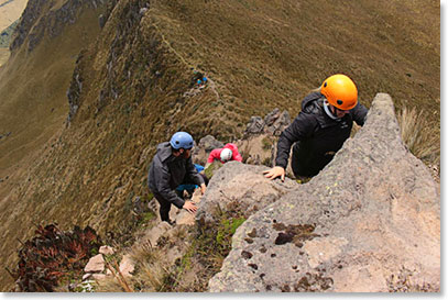 Getting close to the summit