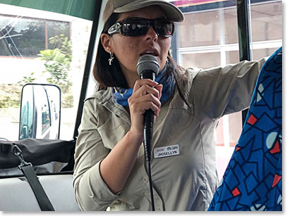 Joselyn, our naturalist guide, met us in the morning to take us to the Charles Darwin Station 