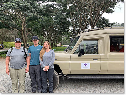 The Brown clean and ready to climb Kilimanjaro