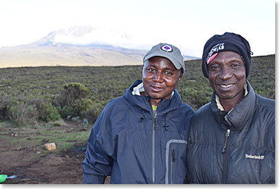 Erick and Julius – Berg Adventures guides