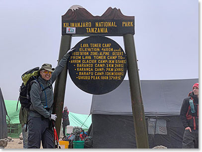 Lava Tower Sign