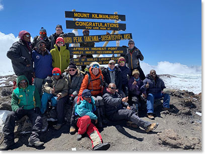 On the top! We made it!