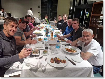Dinner at the hotel upon arrival