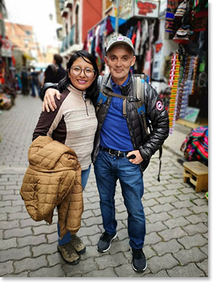 Sightseeing in la Calle de las Brujas, La Paz