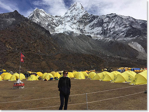Ama Dablam Base Camp!
