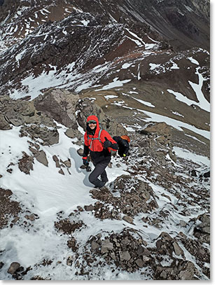 Good taste of what our climb on the mountain will be like.